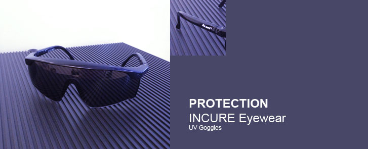 Eye Protection  for use with UV Light Curing Systems